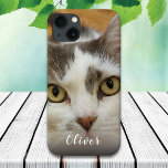 Funda Para iPhone 13 Foto personalizado Y Texto Personalizado<br><div class="desc">Sube una foto, agrega texto y crea fácilmente tu estuche de teléfono personalizado. Haga clic en PERSONALIZAR MÁS AÚN para cambiar el color del texto. Puede TRANSFERIR este DISEÑO a otros productos de Zazzle y ajustarlo para que se ajuste a la mayoría de los artículos de Zazzle. Los diseños de...</div>