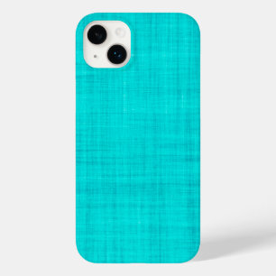 Funda Para iPhone 14 Plus De Case-Mate Foto textil de tela Verde azulada