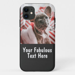 Funda Para iPhone 11 Foto y texto personalizados