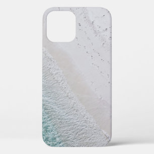 FUNDA PARA iPhone 12 FOTOGRAFÍA AÉREA DE LA PLAYA DE ARENA BLANCA Y EL