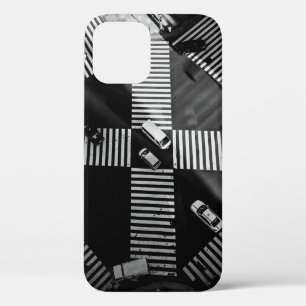 FUNDA PARA iPhone 12 FOTOGRAFÍA AÉREA DE LOS VEHÍCULOS EN LAS CALLES