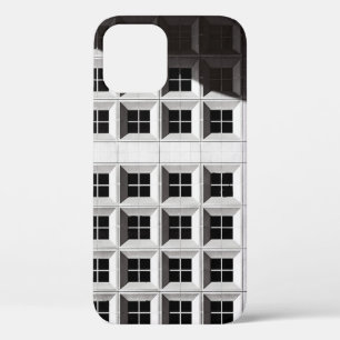 FUNDA PARA iPhone 12 FOTOGRAFÍA ARQUITECTURAL DEL EDIFICIO BLANCO