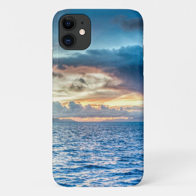 Funda De Case-Mate Para iPhone Fotografía de Bora Bora Ocean View (Reverso)