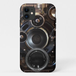 Funda Para iPhone 11 Fotografía de cámara antigua Película de lente ven