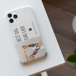 Funda Para iPhone 13 Pro Fotografía de Collage moderna mejor perro de papá