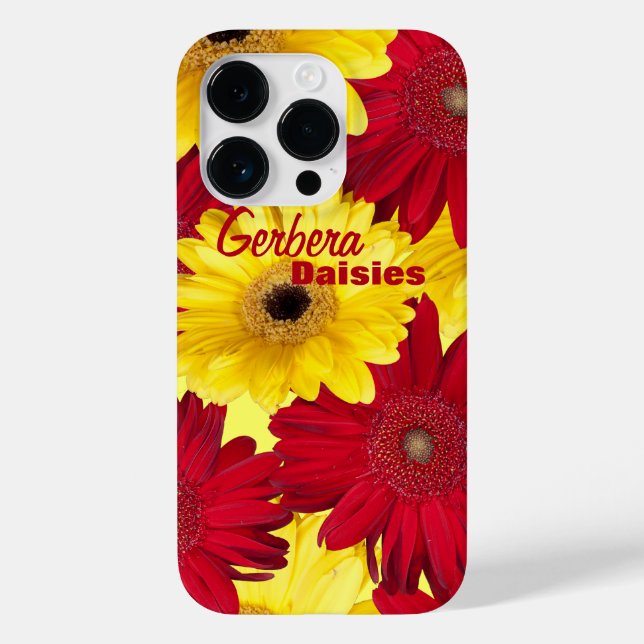 Funda De Case-Mate Para iPhone Fotografía de Daisy Gerber rojo y amarillo (Reverso )