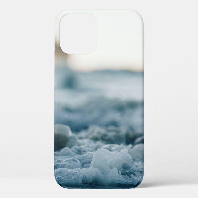 Funda De Case-Mate Para iPhone Fotografía de foco de burbujas (Reverso )