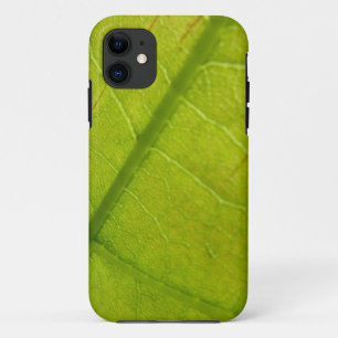 Funda Para iPhone 11 Fotografía de la naturaleza botánica de la hoja ve