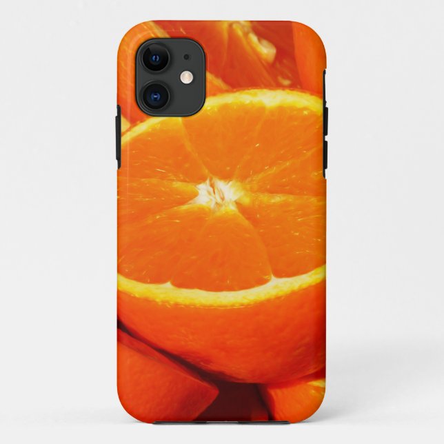 Funda De Case-Mate Para iPhone Fotografía de los naranjas (Reverso)