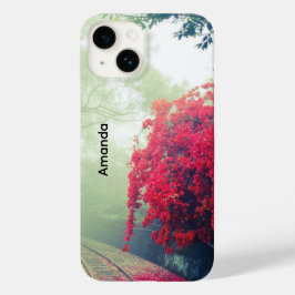 Funda Para iPhone 14 De Case-Mate Fotografía de Misty Train Tracks