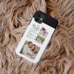 Funda Para iPhone 11 Fotografía de pareja colgante y regalo de esposa r<br><div class="desc">Fotografía de pareja colgante y regalo de esposa romántica</div>