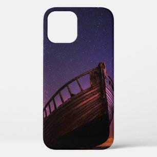FUNDA PARA iPhone 12 FOTOGRAFÍA DE SILHOUETTE DEL BARCO DE VELA EN EL C
