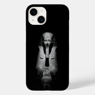 Funda Para iPhone 14 De Case-Mate Fotografía del Faraón Rey en Blanco y Negro
