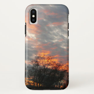 Funda Para iPhone XS Fotografía del paisaje natural del atardecer de in