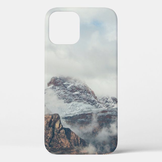 FUNDA DE Case-Mate PARA iPhone FOTOGRAFÍA DEL RANGO DE MONTAÑA DURANTE EL DÍA (Reverso )