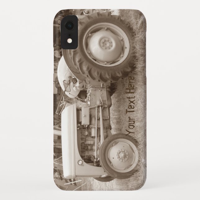 Funda De Case-Mate Para iPhone Fotografía del tractor de fergison Gray Massey Vin (Reverso)