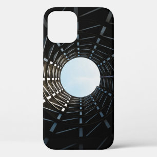 Funda Para iPhone 12 Fotografía en ángulo bajo del agujero del silo de 