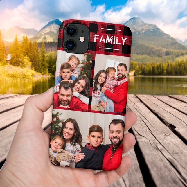 Funda De Case-Mate Para iPhone Fotografía familiar Rústica De Búfalo Rojo (Subido por el creador)