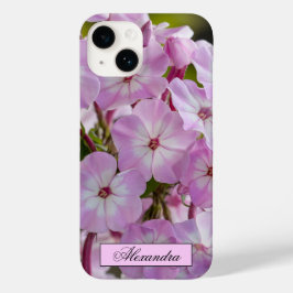 Funda Para iPhone 14 De Case-Mate Fotografía Floral Rosa Phlox