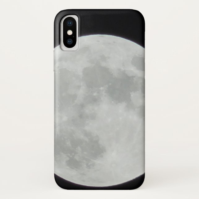 Funda De Case-Mate Para iPhone Fotografía Luna Completa (Reverso)