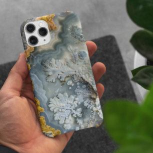 Funda Para iPhone 14 Pro De Case-Mate Fotografía Macro de Cristales de Dendrita