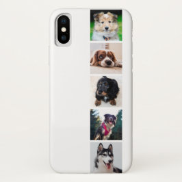 Funda Para iPhone X Fotografías de Instagram de perros cachorros