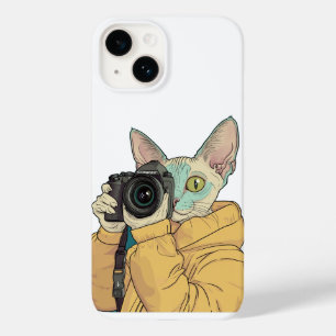 Funda Para iPhone 14 De Case-Mate Fotógrafo de gatos de Guay