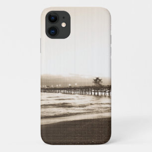 Funda Para iPhone 11 fotomueto del muelle de San Clemente playa de Cali