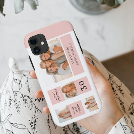 Funda Para iPhone 11 Fotos de Collage Friend | Regalo de cumpleaños fel