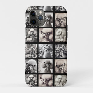 Funda Para iPhone 11 Pro Fotos divertidas de collage de 9 fotos