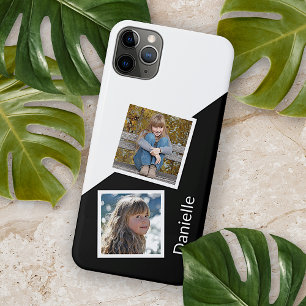 Funda Para iPhone 11 Pro Max Fotos personalizadas en blanco y negro