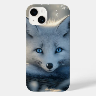 Funda Para iPhone 14 De Case-Mate Fox ártica con ojos azules mesmerizadores