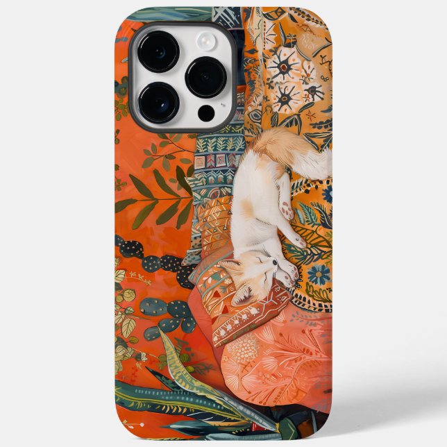 Funda De Case-Mate Para iPhone Fox durmiente (Reverso )