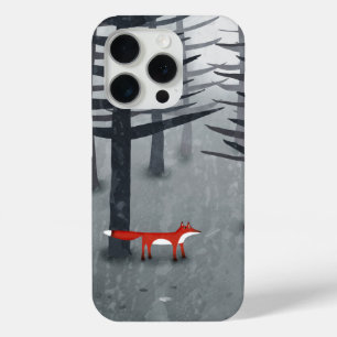 Funda Para iPhone 15 Pro Fox en el bosque