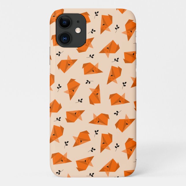 Funda De Case-Mate Para iPhone Fox Origami (Reverso)