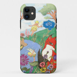 Funda Para iPhone 11 Fox y el estuche IPhone de Fairy.