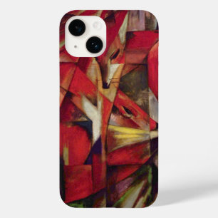 title_seo2 Foxes de Franz Marc, arte abstracto vintage del cu