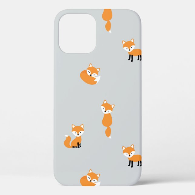 Funda De Case-Mate Para iPhone Foxes sin soldadura (Reverso )