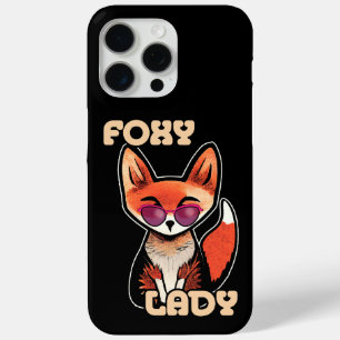 Funda Para iPhone 15 Pro Max Foxy Lady Cortar Fox