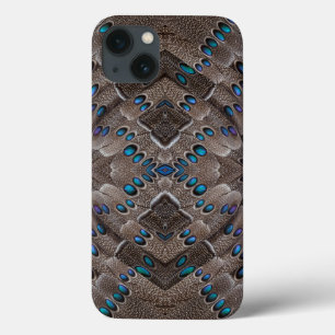 Funda Para iPhone 13 Fractal Design Pheasant Feather