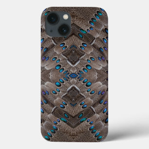 Funda Para iPhone 13 Fractal Design Pheasant Feather