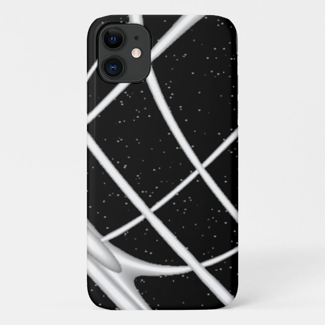 Funda De Case-Mate Para iPhone Fractal Espacial Galaxia (Reverso)