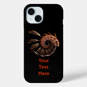 Funda Para iPhone 15 Fractal Firebird