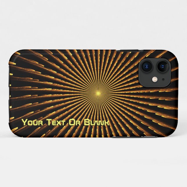 Funda De Case-Mate Para iPhone Fractal Pulsar (Reverso (horizontal))
