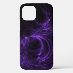 Funda Para iPhone 12 Fractal púrpura