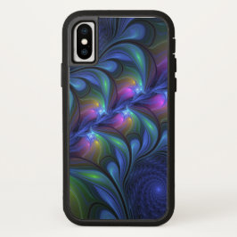 title_seo2 Fractal verde rosa azul luminoso colorido abstract