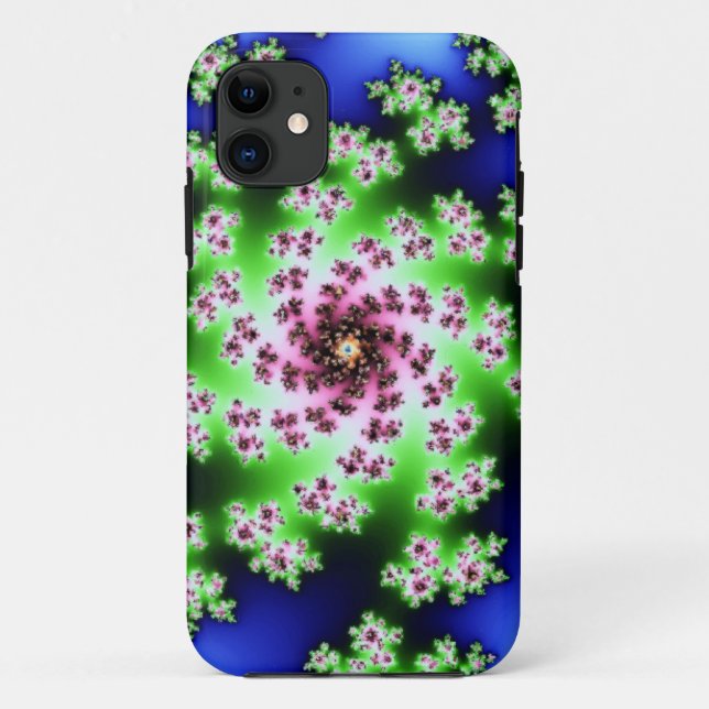 Funda De Case-Mate Para iPhone Fractal Vortex (Reverso)