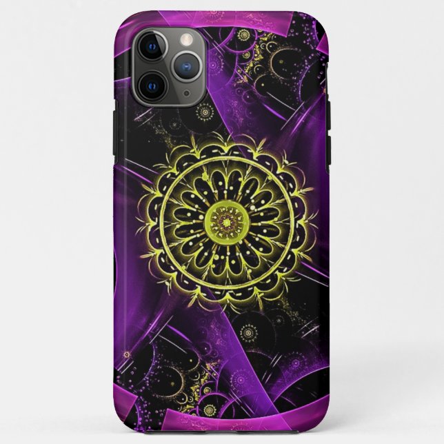 Funda De Case-Mate Para iPhone Fractal | Zazzle_Growshop. (Reverso)