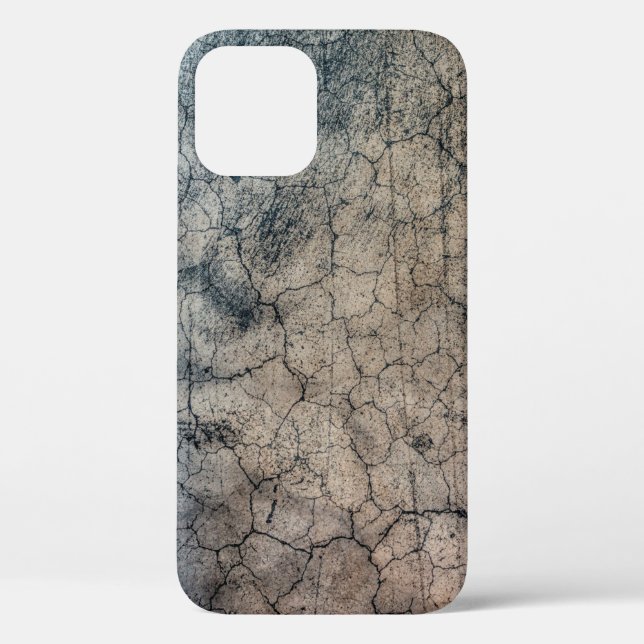 Funda De Case-Mate Para iPhone Fractura de grifo de textura rota (Reverso )