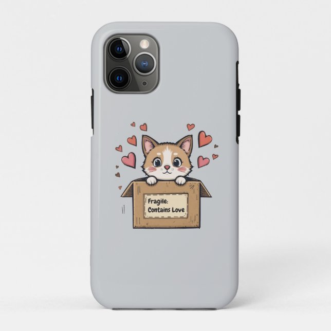 Funda De Case-Mate Para iPhone Fragile: Contains Love (Reverso)